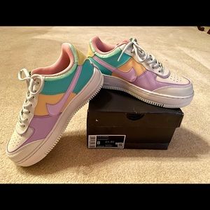 Air Force 1 Shadows Pale Ivory Limited Edition Size 8 New in Box